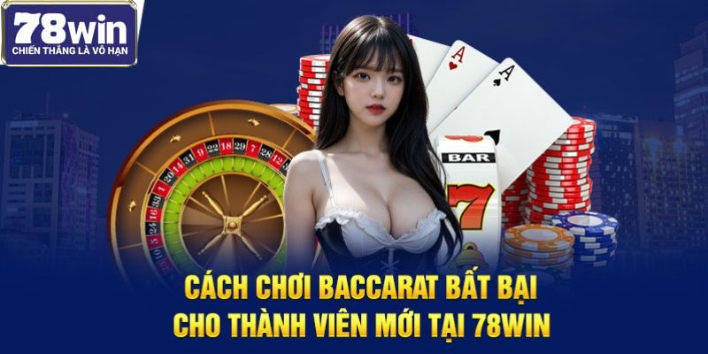 Cách Chơi Baccarat Bất Bại Cho Thành Viên Mới Tại 78WIN